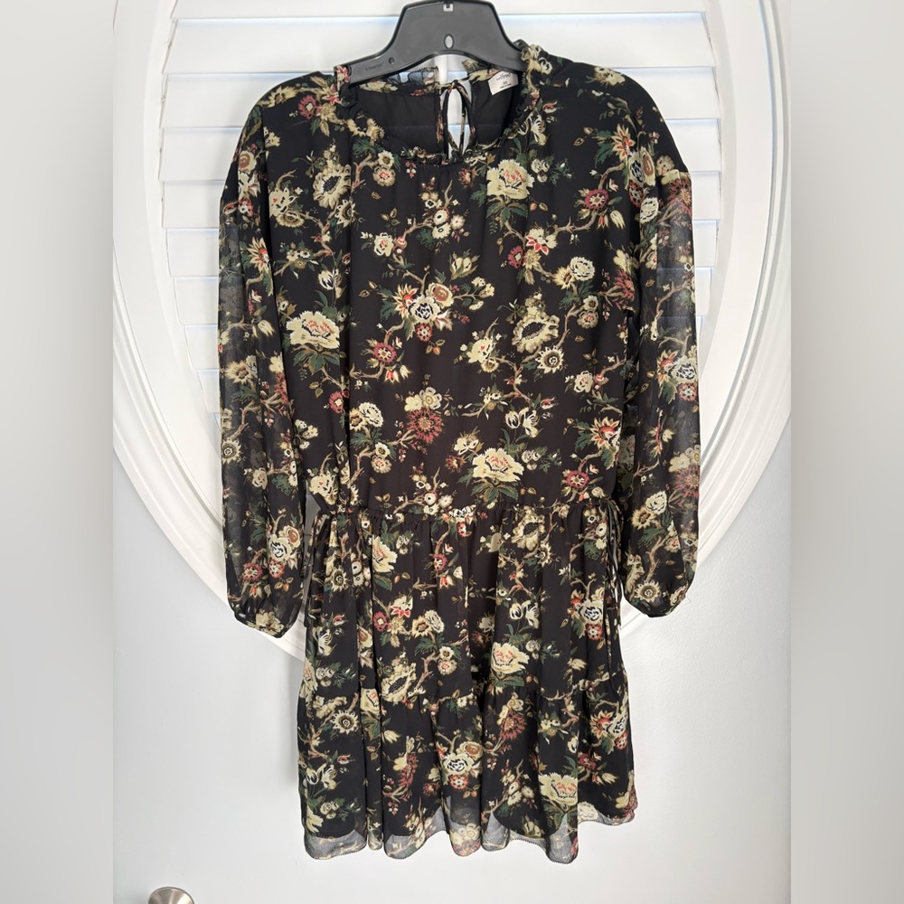 Aritzia Wilfrid Lamare Flowy Longsleeve Summer Dress sz XXS
